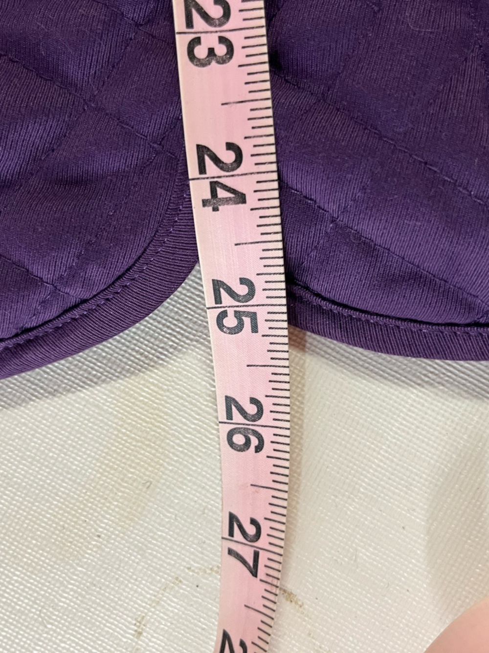 Alfred Dunner Purple Quilted Vest in Purple sz 14 - Picture 10 of 10